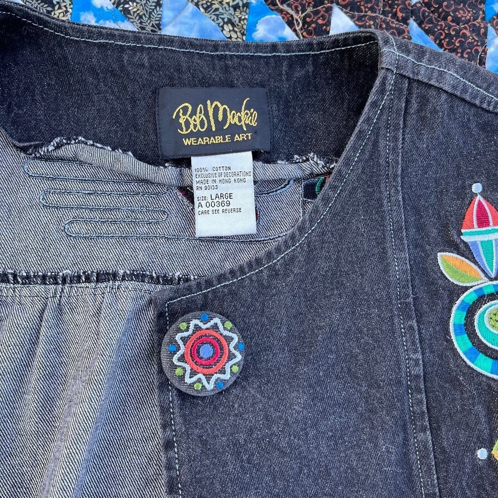 Bob Mackie Wearable Art Vintage Jacket - image 4